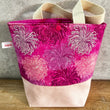 Load image into Gallery viewer, Flower Power Children's Project Bag with pink floral design