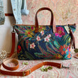 Load image into Gallery viewer, Atenti Tote Bags Atenti - Flora Buddy Carryall Tote Bag joeriaknits