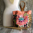 Load image into Gallery viewer, Atenti Tote Bags Atenti - Le Tigre Tall Caddy Project Bag joeriaknits