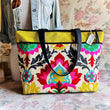 Load image into Gallery viewer, Atenti Tote Bags Atenti Santa Maria Satchel Tote Bag joeriaknits