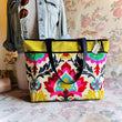 Load image into Gallery viewer, Atenti Tote Bags Atenti Santa Maria Satchel Tote Bag joeriaknits