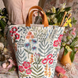 Load image into Gallery viewer, Atenti Tote Bags Atenti - Wildflower Hope Knitting and Crochet Project Bag joeriaknits