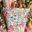 Load image into Gallery viewer, Atenti Tote Bags Atenti - Wildflower Hope Knitting and Crochet Project Bag joeriaknits