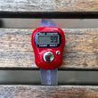 Load image into Gallery viewer, Temu Knitting Notions Red Electronic Row Counter joeriaknits