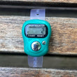 Load image into Gallery viewer, Temu Knitting Notions Turquoise Electronic Row Counter joeriaknits