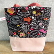 Load image into Gallery viewer, JOERIA KNITS Tote Bags Purl Girls Rule JOERIA KNIT and CROCHET KITS FOR BEGINNERS joeriaknits