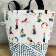 Load image into Gallery viewer, JOERIA KNITS Tote Bags Yogis JOERIA KNIT and CROCHET KITS FOR BEGINNERS joeriaknits