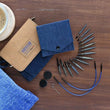 Load image into Gallery viewer, Knit Pro Knitting Needle Sets KnitPro Indigo Wood Mini Interchangeable Circular Needle Set joeriaknits