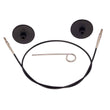 Load image into Gallery viewer, Knit Pro Circular Needles KnitPro Karbonz Interchangeable Circular Knitting Needle Cables joeriaknits