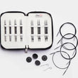 Load image into Gallery viewer, Knit Pro Knitting Needle Sets KnitPro Karbonz Midi Interchangeable Circular Needle Set joeriaknits