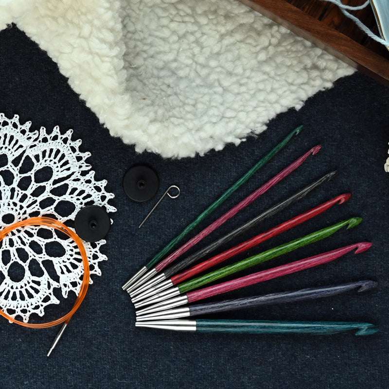 Knitter's Pride Dreamz Interchangeable Tunisian Crochet Hooks Set