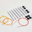 Load image into Gallery viewer, Knitter's Pride Knitting Needle Sets Knitter's Pride Nova Cubics Platina Interchangeable Knitting Needle Set joeriaknits
