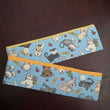 Load image into Gallery viewer, Joeriaknits Knitting Needle Storage 6" DPN / Cats on Blue Knitting Needle Cozy: Handcrafted joeriaknits