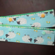 Load image into Gallery viewer, Joeriaknits Knitting Needle Storage 6" DPN / Sheep on Blue Knitting Needle Cozy: Handcrafted joeriaknits