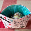 Load image into Gallery viewer, Joeriaknits Storage Pouches Medium Zipper Storage Pouch: Handcrafted joeriaknits