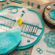 Load image into Gallery viewer, Mindful Collection Gratitude Interchangeable Circular Knitting Needle Set