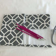 Load image into Gallery viewer, JOERIA KNITS Knitting Needle Storage Handcrafted Needle or Hook Storage Wraps / Diagonal Needle or Hook Storage Wraps joeriaknits