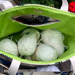 Load image into Gallery viewer, JOERIA KNITS Project Bags Project Bag - Extra Large - Blue Beige Floral joeriaknits