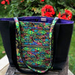 Load image into Gallery viewer, JOERIA KNITS Project Bags Tote Bag - Large - Fish in the Dark joeriaknits