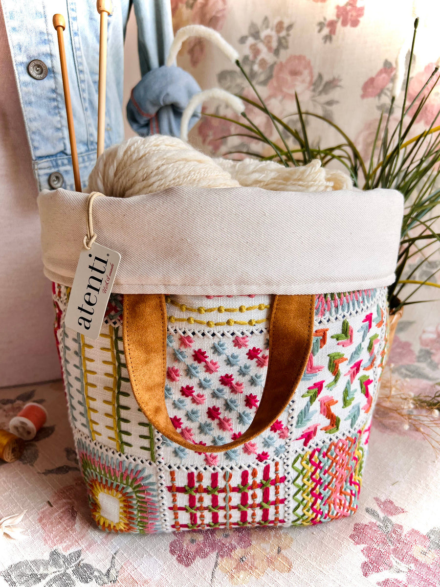 Atenti Mimi Hope Knitting and Crochet Organizer Project Bag