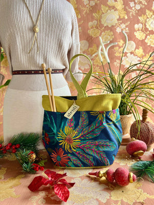 Atenti Flora Tall Premium Knitting and Crochet Project Bag