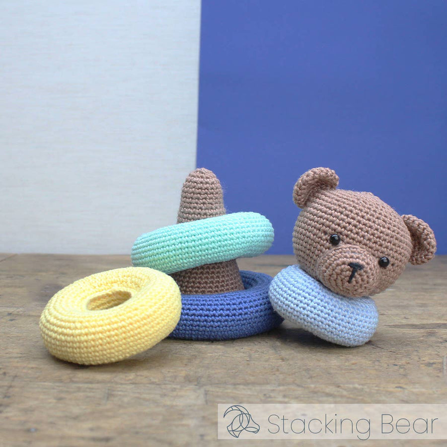 Hardicraft - DIY Crochet Kit - Stacking Bear