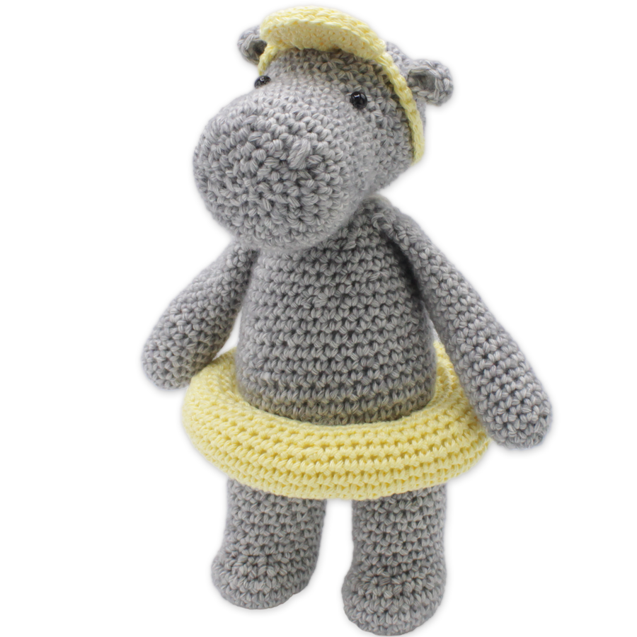 Hardicraft - DIY Crochet Kit - Henny Hippo