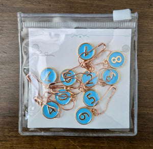 Numbered Row Counter Stitch Markers