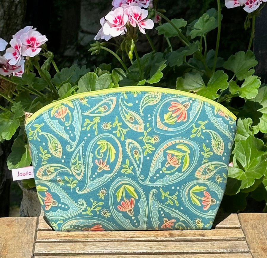 Large Zipper Storage Pouch: Handcrafted