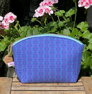 Large Zipper Storage Pouch: Handcrafted