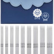 Load image into Gallery viewer, KnitPro Nova Double Pointed Needle Deluxe Set - 6"-15cm with stylish case and metal needles for sock knitting
