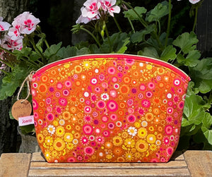 Large Zipper Storage Pouch: Handcrafted