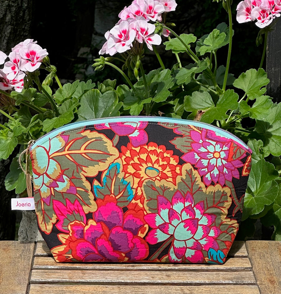Large Zipper Storage Pouch: Handcrafted