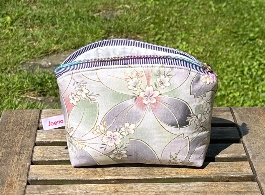 Small Zipper Storage Pouch: Handcrafted