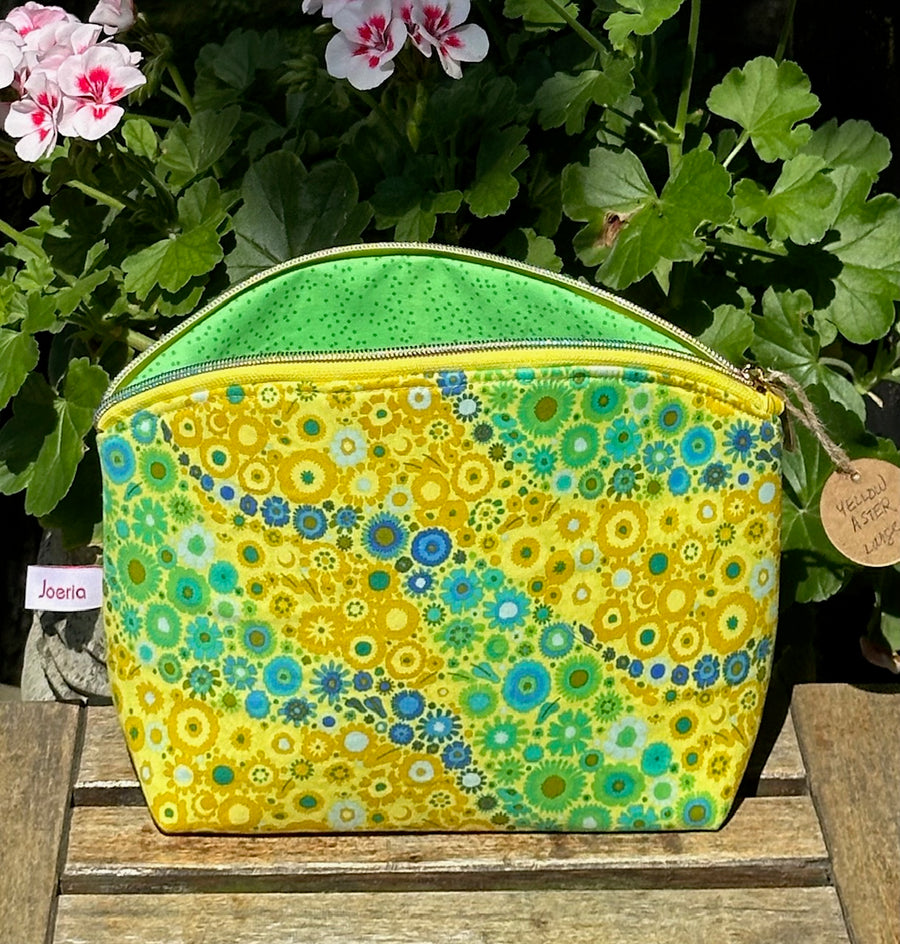 Large Zipper Storage Pouch: Handcrafted