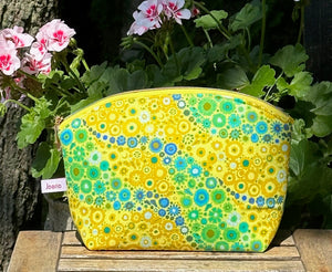 Large Zipper Storage Pouch: Handcrafted