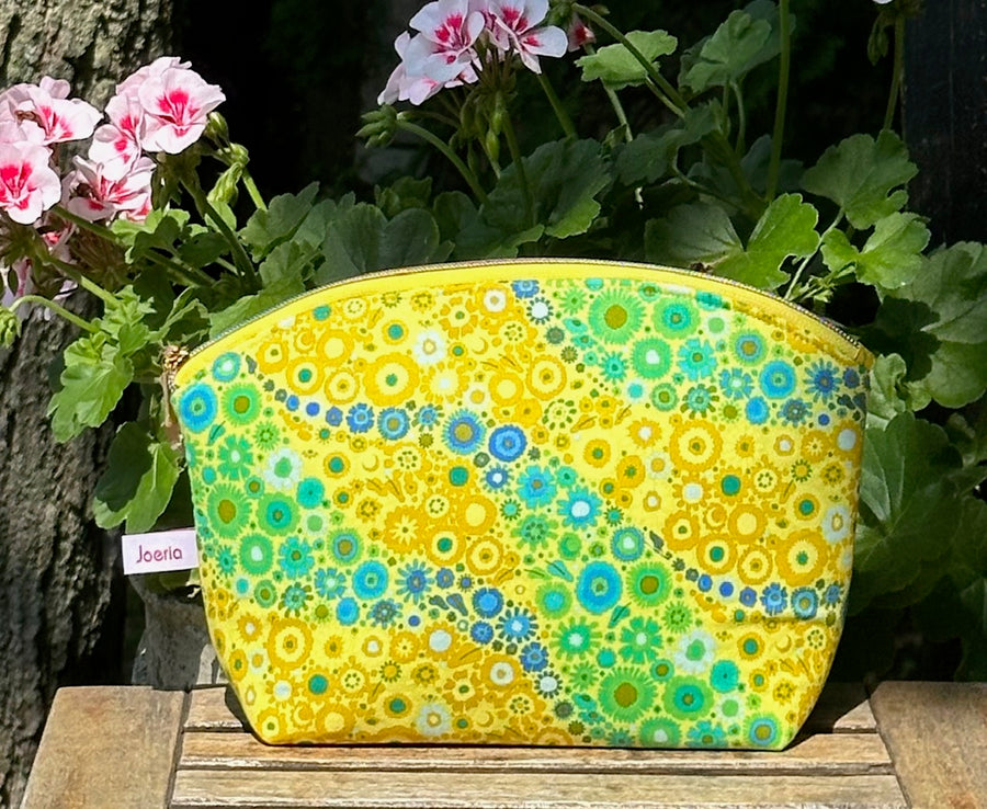 Large Zipper Storage Pouch: Handcrafted