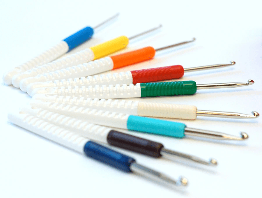 Addi Crochet Hooks Addi Comfort Grip Crochet Hooks joeriaknits