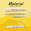 Load image into Gallery viewer, Addi Circular Needles Addi EasyKnit Rocket Circular Needles- 25 cm (10") joeriaknits
