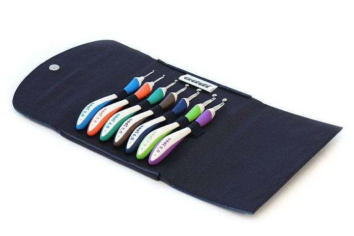 Addi Crochet Hooks Addi Swing Crochet Hook Set - Standard joeriaknits