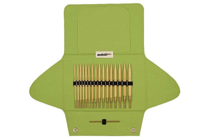 AddiClick Bamboo Interchangeable Knitting Needle Set Addi Knitting Needles joeriaknits