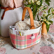 Load image into Gallery viewer, Atenti Tote Bags Atenti Bubblegum Caddy Knitting and Crochet Organizer joeriaknits
