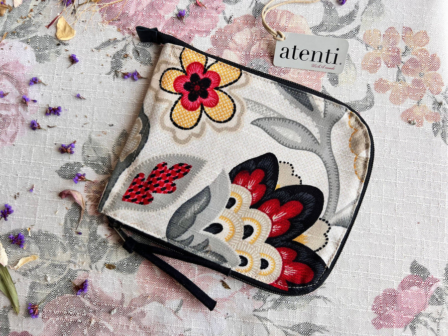 Atenti Knitting Needle Storage Atenti Carmine Circular Knitting Needle Case joeriaknits