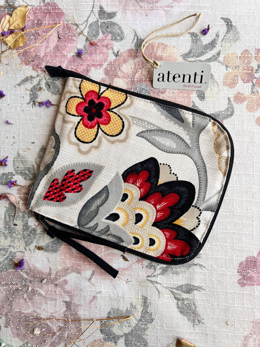 Atenti Knitting Needle Storage Atenti Carmine Circular Knitting Needle Case joeriaknits