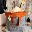 Load image into Gallery viewer, Atenti Tote Bags Atenti - Charlie Hope Knitting and Crochet Project Bag joeriaknits

