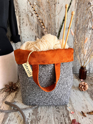 Atenti Tote Bags Atenti - Charlie Hope Knitting and Crochet Project Bag joeriaknits