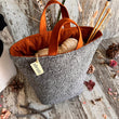 Load image into Gallery viewer, Atenti Tote Bags Atenti - Charlie Hope Knitting and Crochet Project Bag joeriaknits

