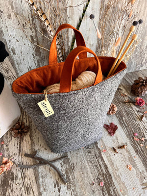 Atenti Tote Bags Atenti - Charlie Hope Knitting and Crochet Project Bag joeriaknits