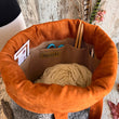 Load image into Gallery viewer, Atenti Tote Bags Atenti - Charlie Hope Knitting and Crochet Project Bag joeriaknits
