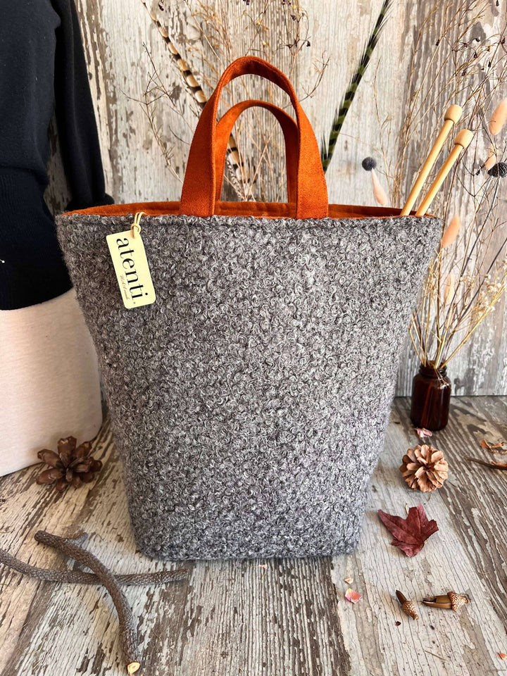 Atenti Tote Bags Atenti - Charlie Hope Knitting and Crochet Project Bag joeriaknits